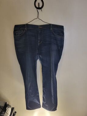 7 For All Mankind Dark Blue Bootcut Jeans